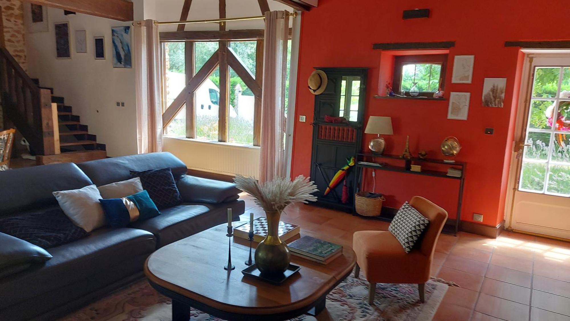 Bed and Breakfast Les 3 Roses Anjouin Exterior foto